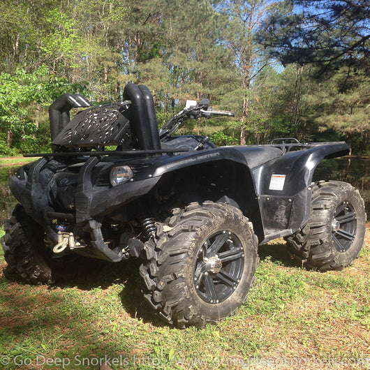 Yamaha Grizzly 550/700 (2007-2015) Snorkel Kit - WWW.GOINGDEEPSNORKELS.COM