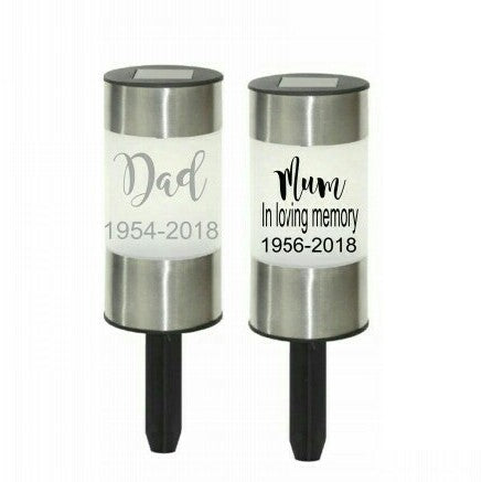 in memory solar lights