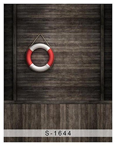 Swimring Wood Floor Photography Studio Backdrop Background