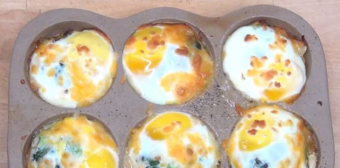 Step 10: Bake at 375° for 20 Minutes or Until Eggs are Set!