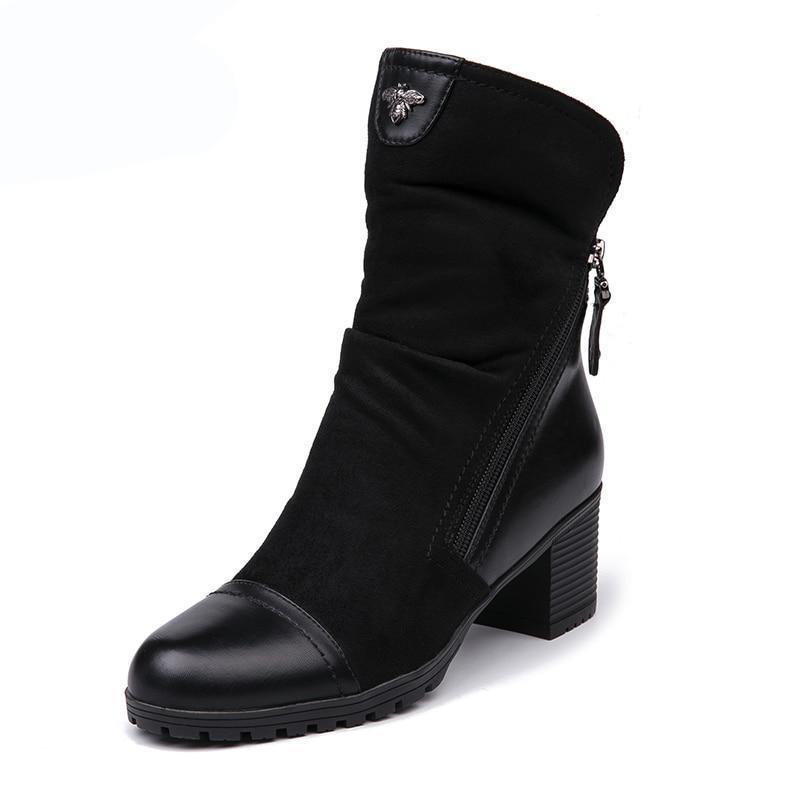 designer heeled ankle boots