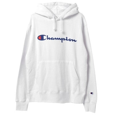 champion white pullover hoodie