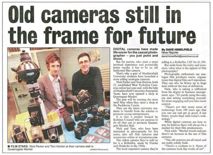 West Yorkshire Cameras Happy Birthday