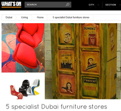 The Attic in on What's On's list of specialist dubai furniture stores