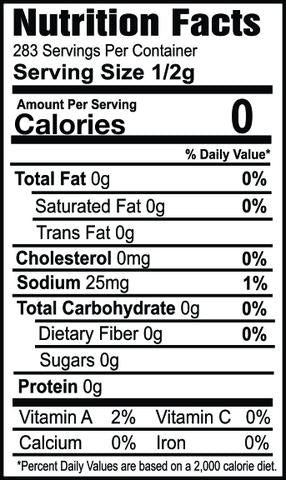 oh my spice sweet and savory seasonings nutrition facts ingredients
