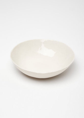 Bowl Tall - White Linen