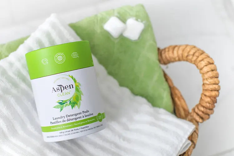 Condo and Apartment Cleaning Services using green AspenClean Laundry Pods 