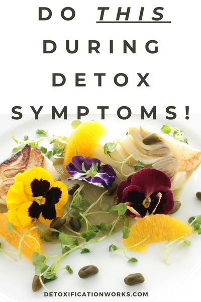 do this during detox symptoms!