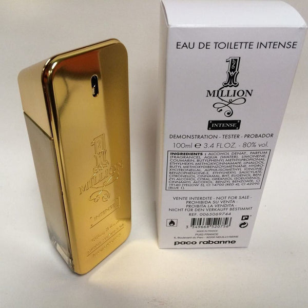 paco rabanne one million ingredients