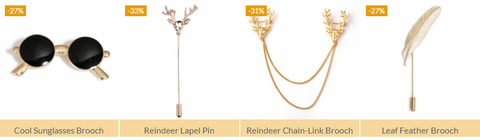 Buying Brooches Online in India
