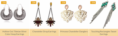 Shopping For Artificial Earrings Online India 