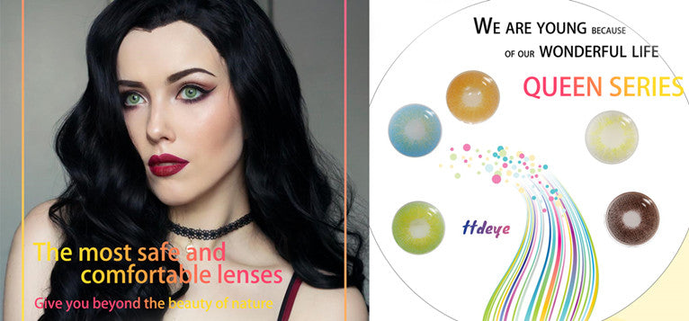 TTDeye 5 types of queen contact lenses