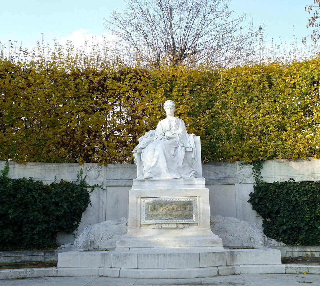 Memorial of Empress Elizabeth at Volksgarten