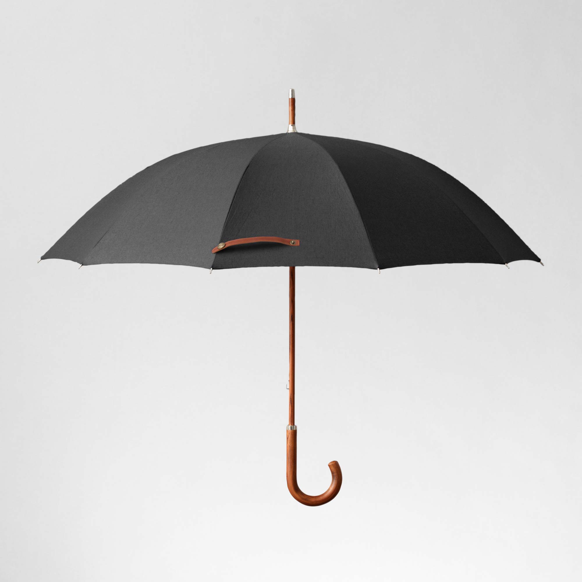 A high quality classic black umbrella