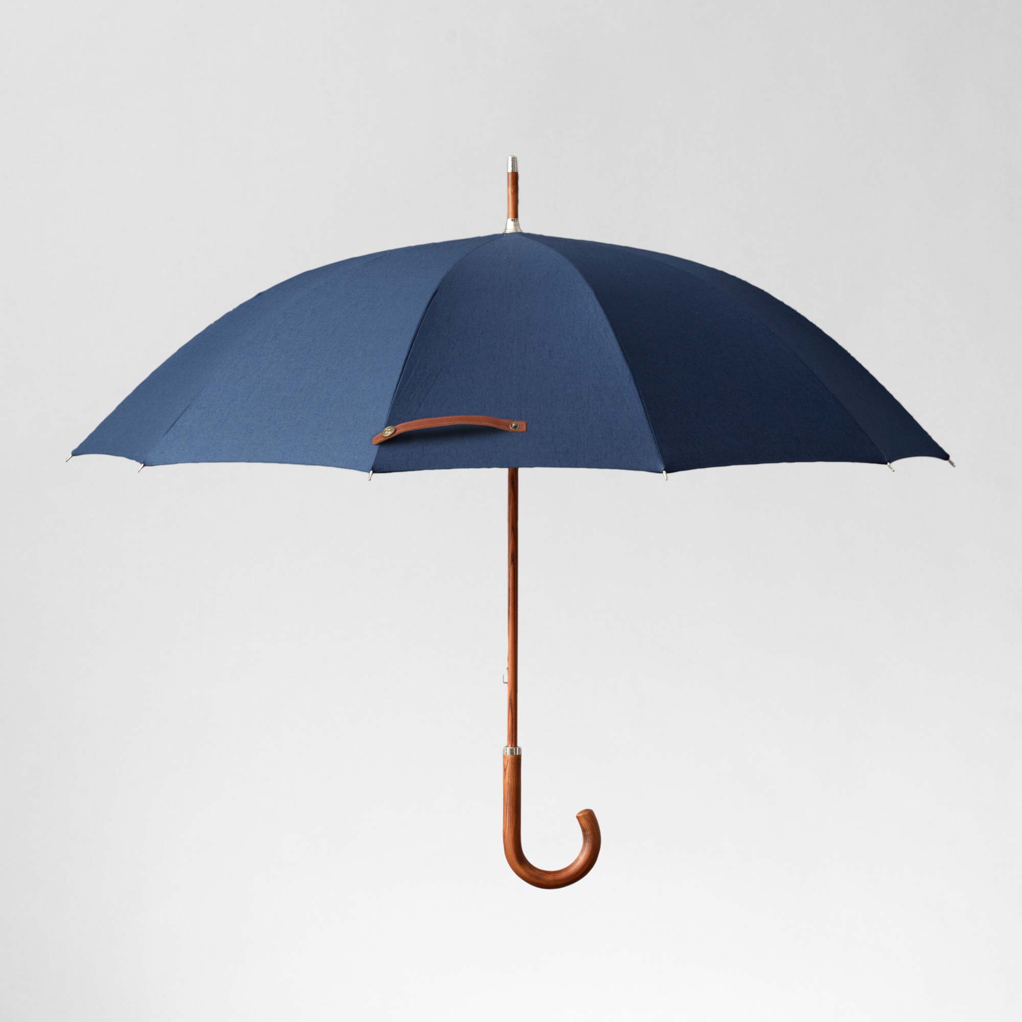 A high quality classic blue umbrella