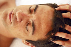 Scalp massage for hair growth. male hair loss. My Hair secret