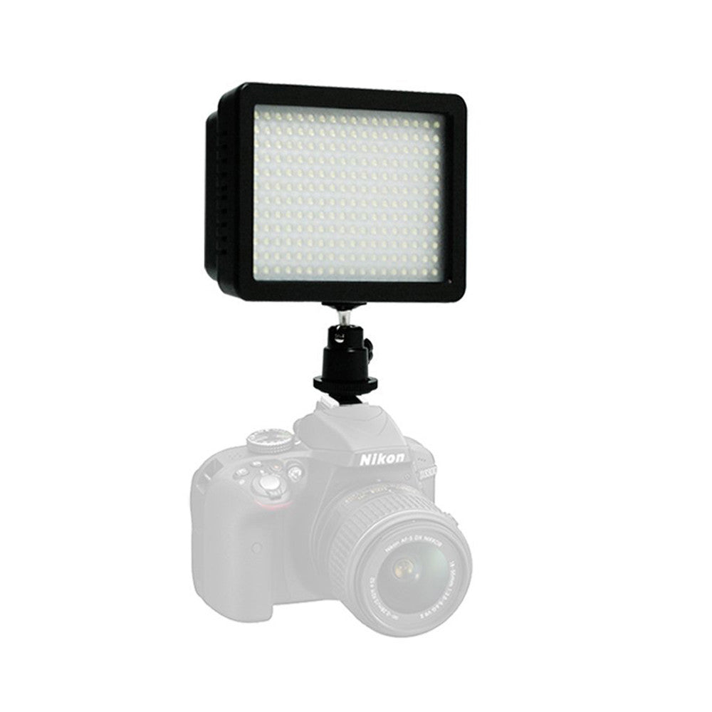 2x 160 LED Digital Photo Video Compact Dimmable Lighting Panel Kit with Color Gels, 28" Portable Light Stand