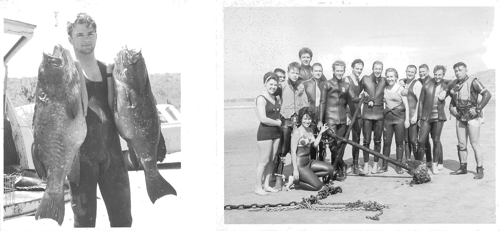 Dick Long with giant black sea bass