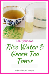 rice water & green tea toner