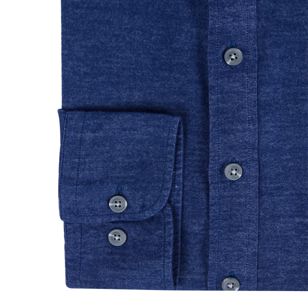 blue cotton shirt mens