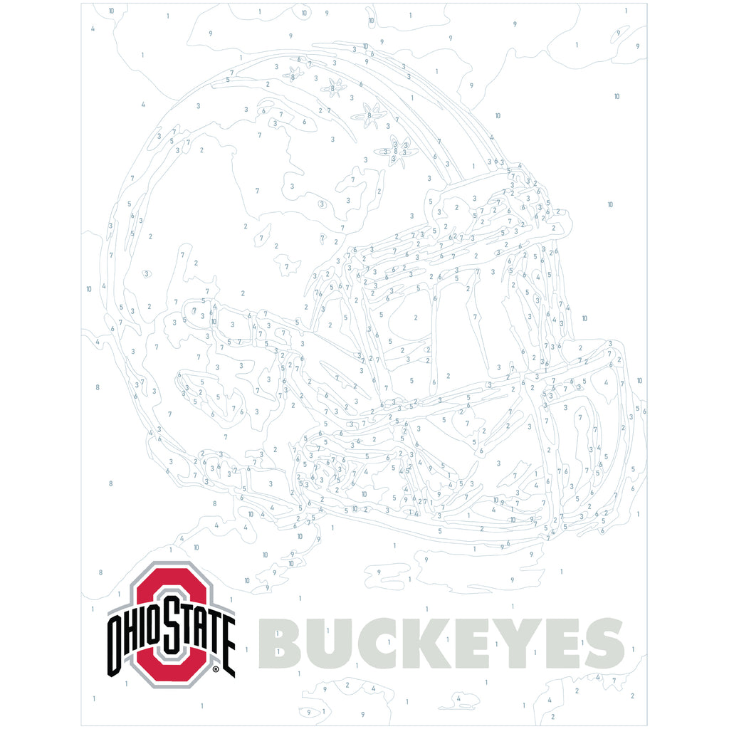 Ohio State BuckeyesPaint By Number Craft Kit