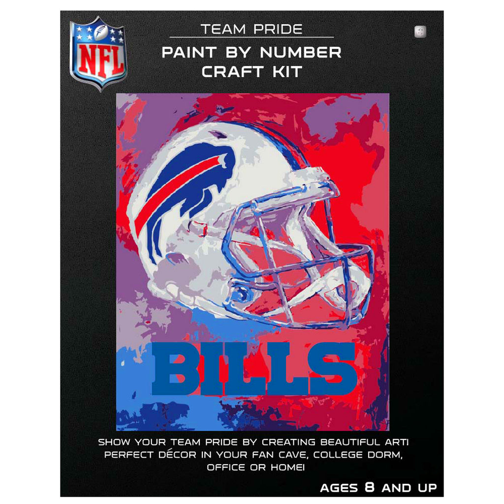 Buffalo Bills - Team Pride Paint by Number Craft Kit - For The Rooted Fan! – Sporticulture