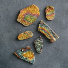 Rainbow Pyrite or Marcasite