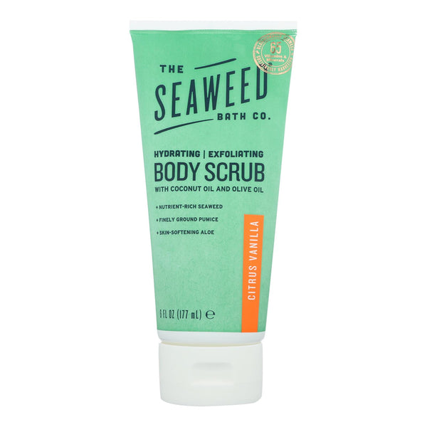 The Seaweed Bath Co - Hydrating Body Scrub - Citrus Vanilla - 6 Oz