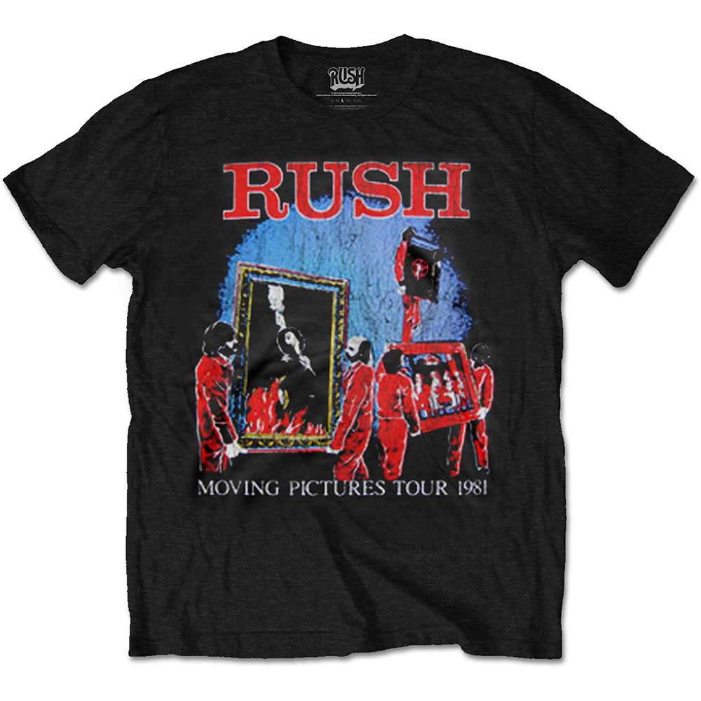 rush band t shirt