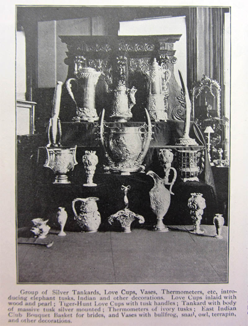 Selection of Tiffany Silver at the fair