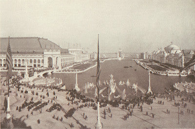 The Grand Court of Honor at the World's Columbian Fair 1893