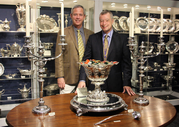 Mark and Spencer at Winterthur's Delaware Antiques Show