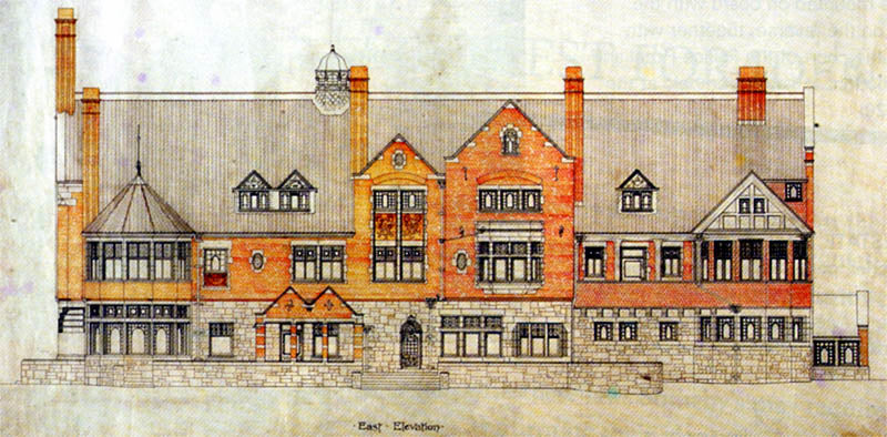 Architectural drawing of 'Sharon Heights'
