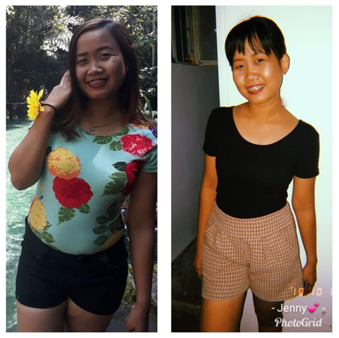 Before After Slimming Jenny