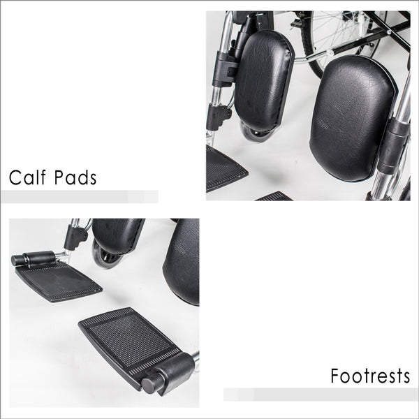 Calf Pads and Footrests