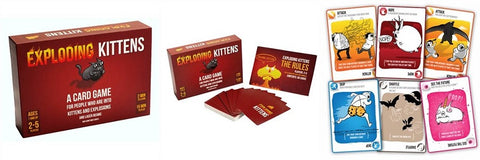 Exploding Kittens Card Games for Teens