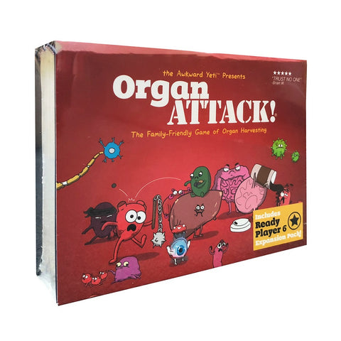 Organ Attack Card Games for Tweens and Teens