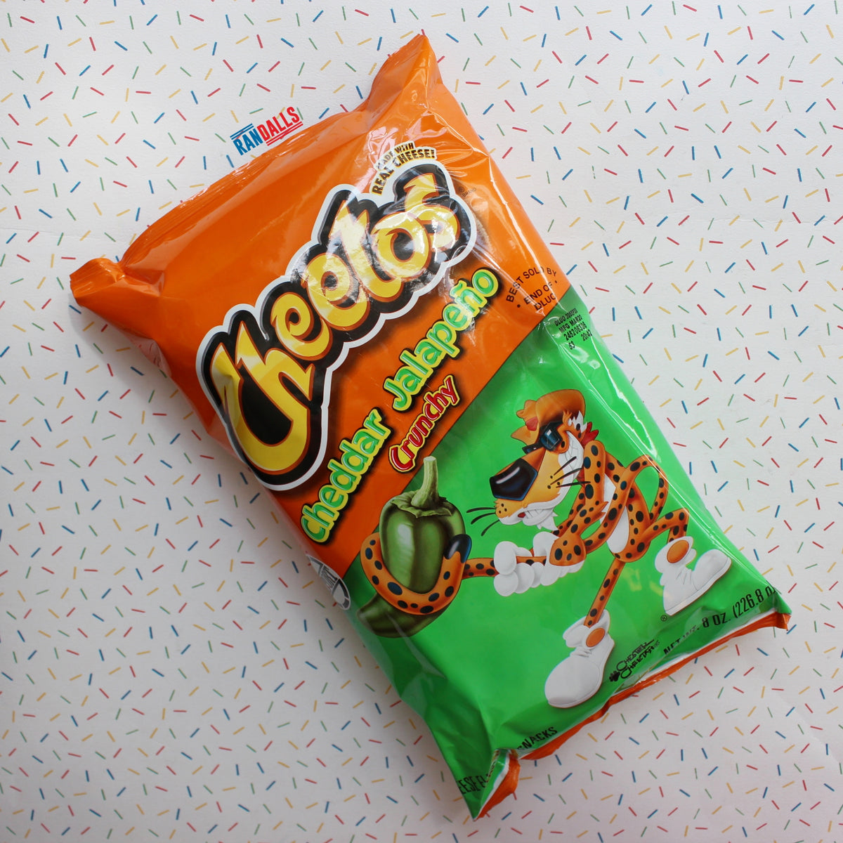 CHEETOS JALAPENO CHEDDAR CRUNCHY LARGE Randalls Candy LTD.