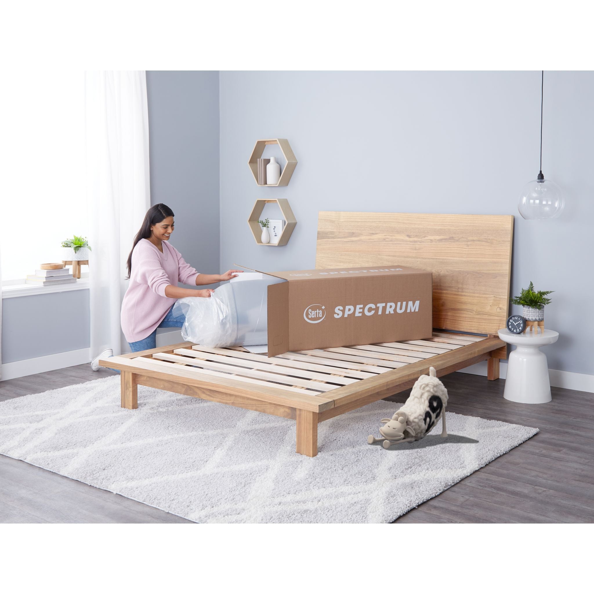 Serta Spectrum 10 Gel Memory Foam Mattress In A Box – Dufresne