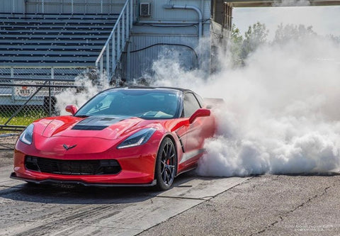 Mantic C7 Red Corvette Burnout