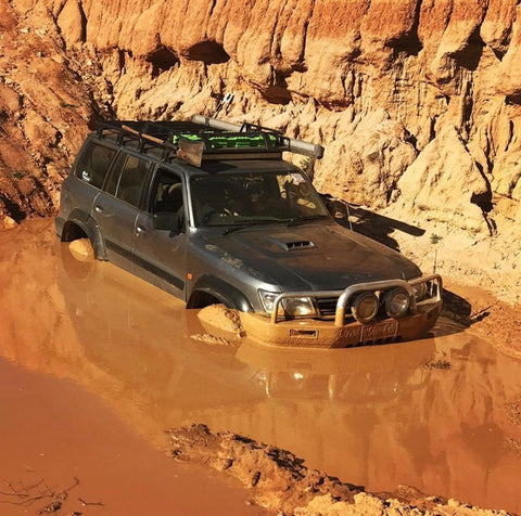 Nissan Patrol Off-Road Ford Barra Swap with Mantic Twin Disc Clutch