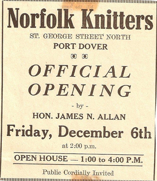 Norfolk Knitters History