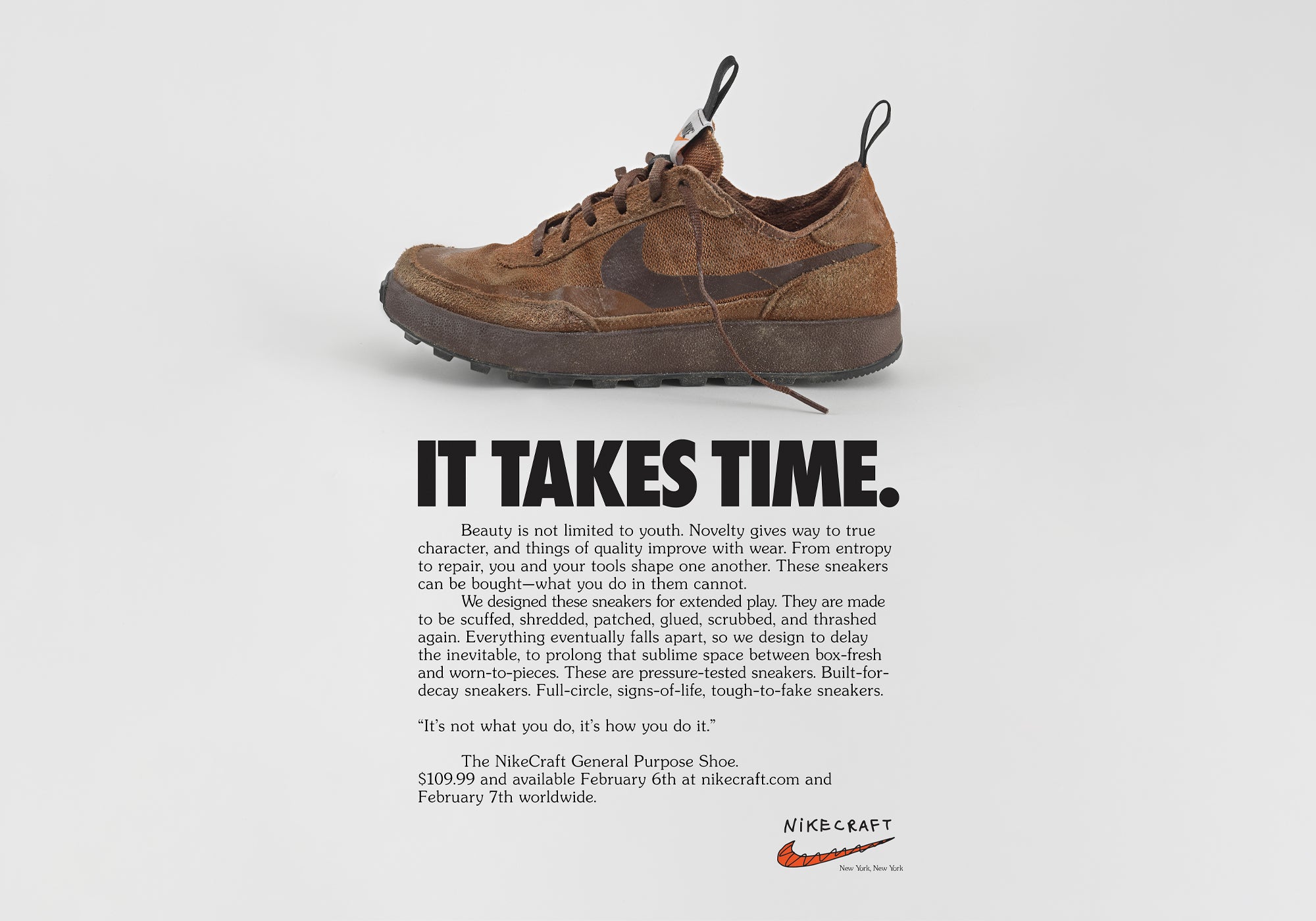 NikeCraft Purpose Shoe x Tom Sachs Brown' – The Darkside Initiative