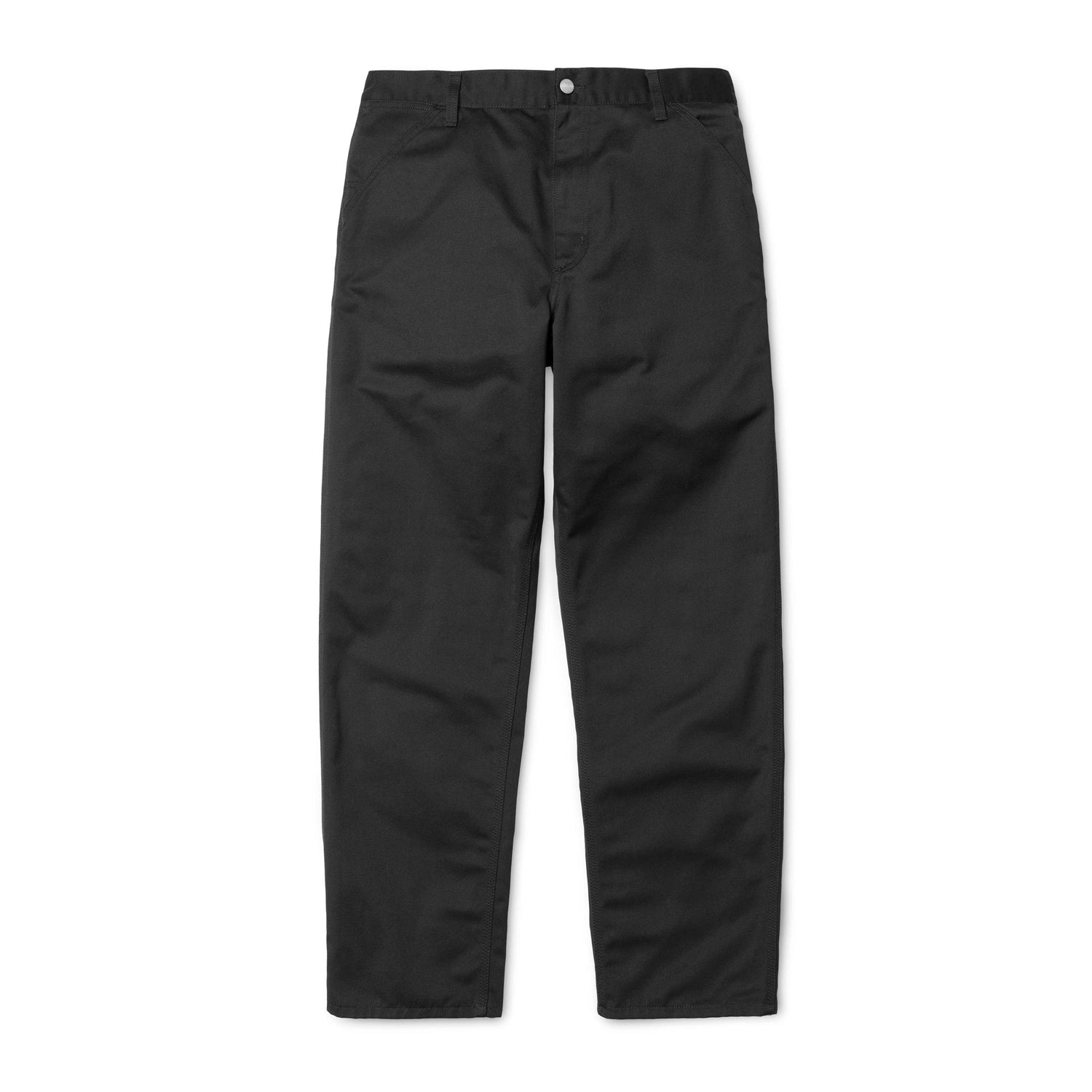 [I020075_89_02] Carhartt WIP Simple Pant (Black) – The Darkside Initiative