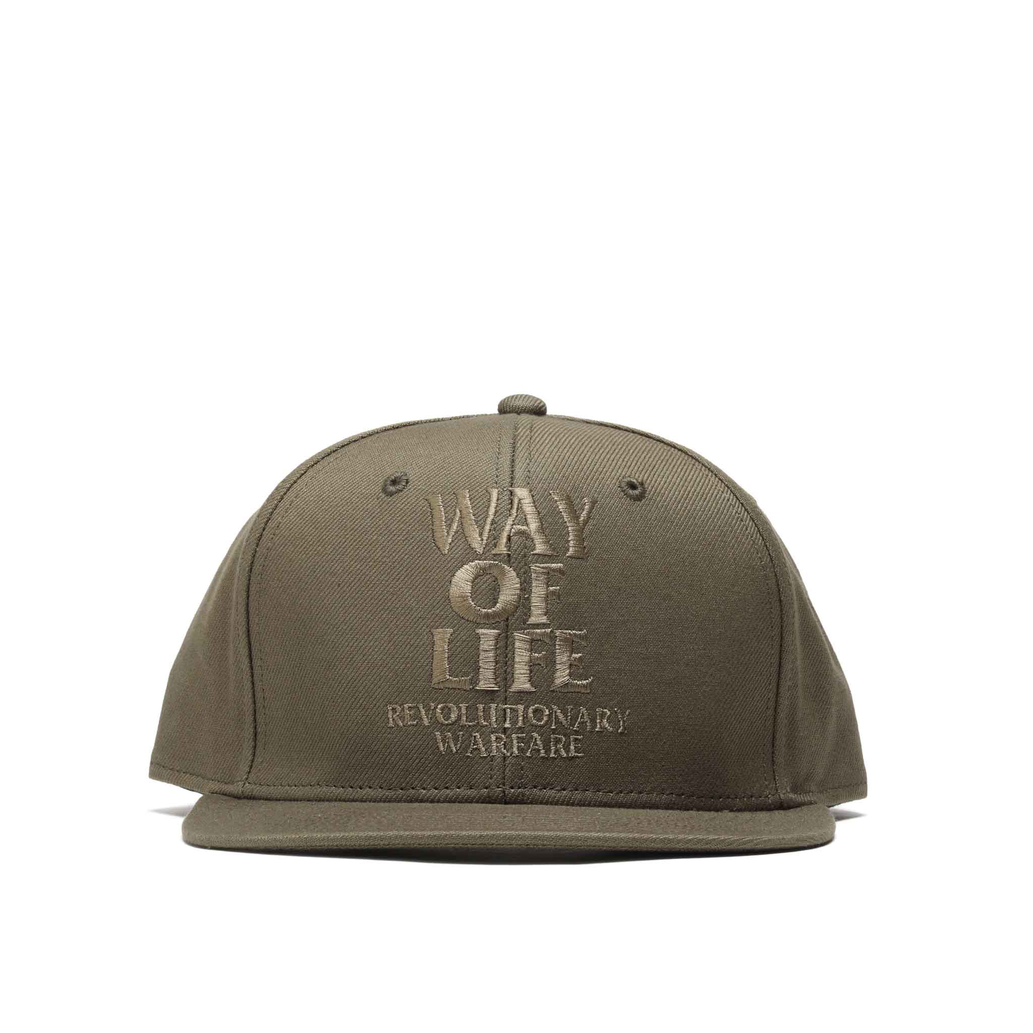 Rats Way of Life Embroidery Cap Khaki Olive