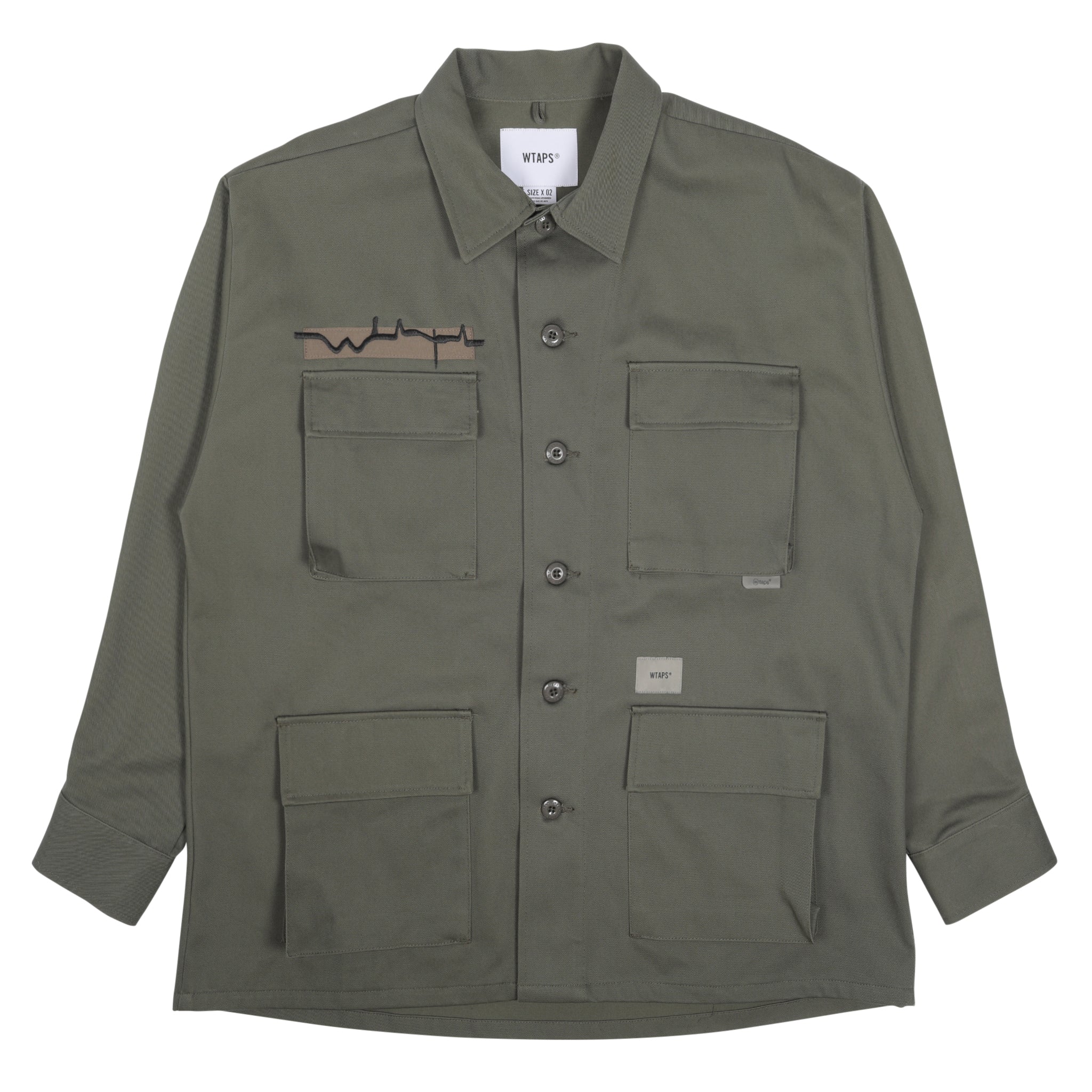 19SS WTAPS MILL JUNGLE LS / SHIRT BLACK | tspea.org