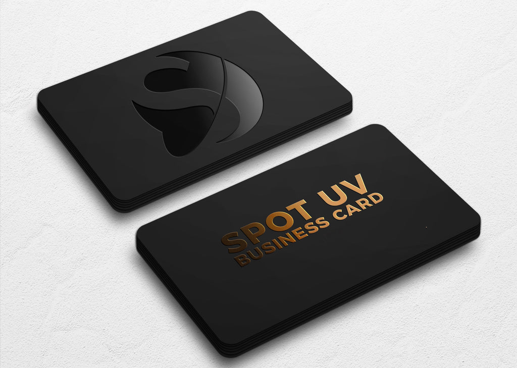 Business Card 2 Sides With Spot Gloss Uv And Shaped Nz Made – Print