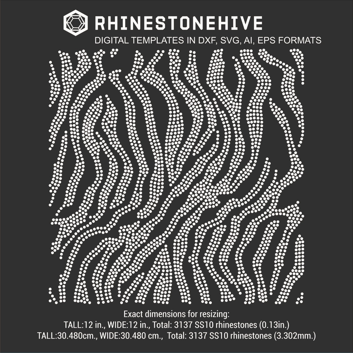 Animal pattern Rhinestone Template, rhinestone digital download, svg, – BEEHIVEFILES