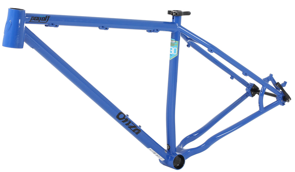 steel hardtail mountain bike frame