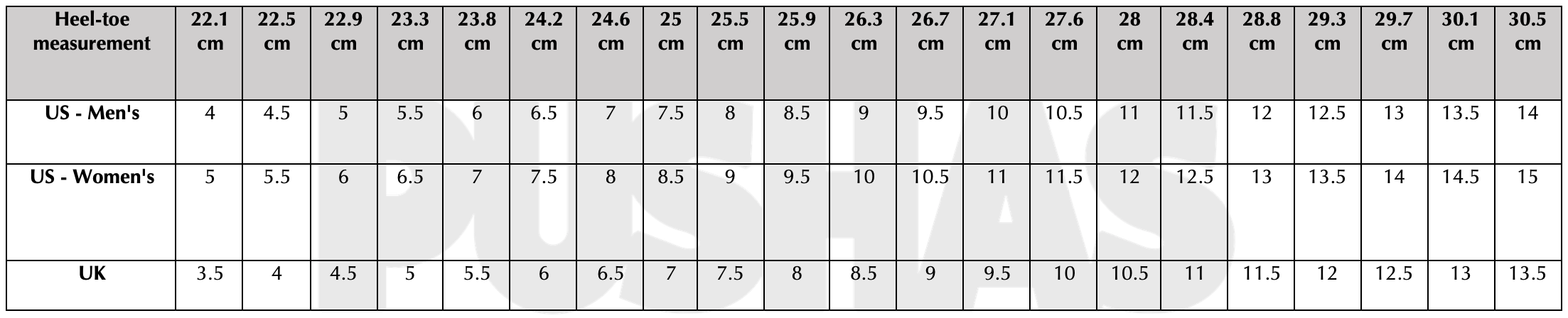 Yeezy-size-chart-guide